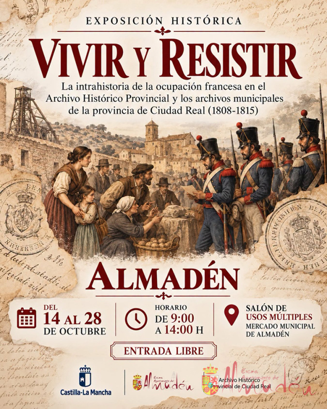 Almadén acoge la exposición «Vivir y Resistir»