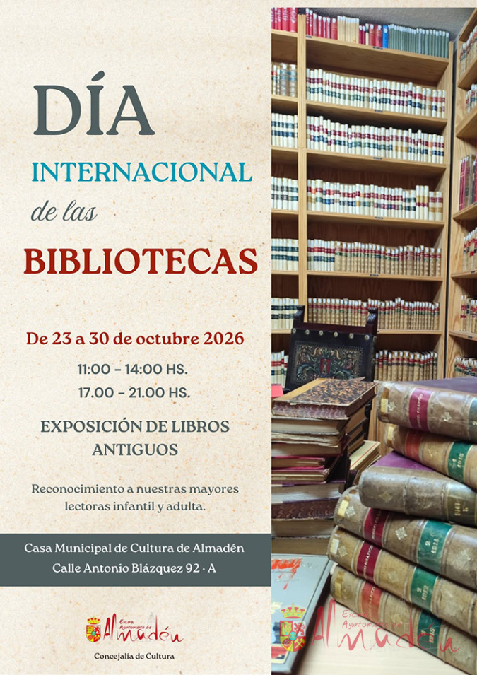 ¡Celebramos el Día Internacional de las Bibliotecas! 